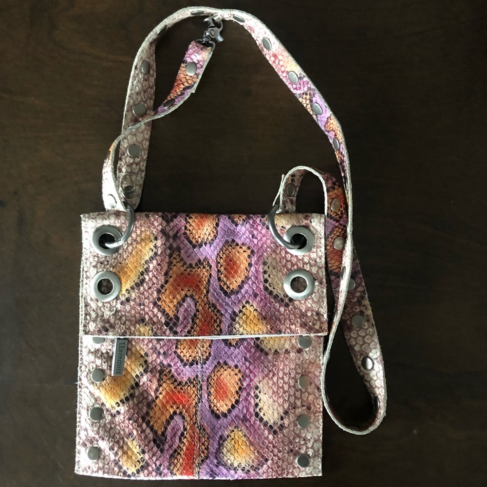 Hammitt Montana Snakeskin Bag w/ Adjustable Strap